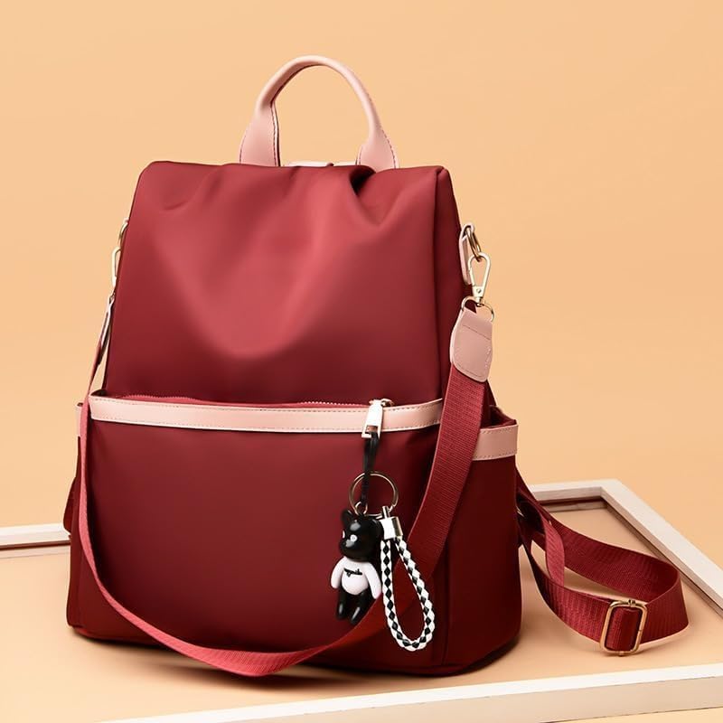 Aucuu Women's Backpack, Anti Theft Rucksack, Travel Shoulder Bag, Large Casual Daypacks, School Bag for Girls, Ladies Fashion Handbag, Rucksack Bags, Lightweight Backpack for Travel College Work
