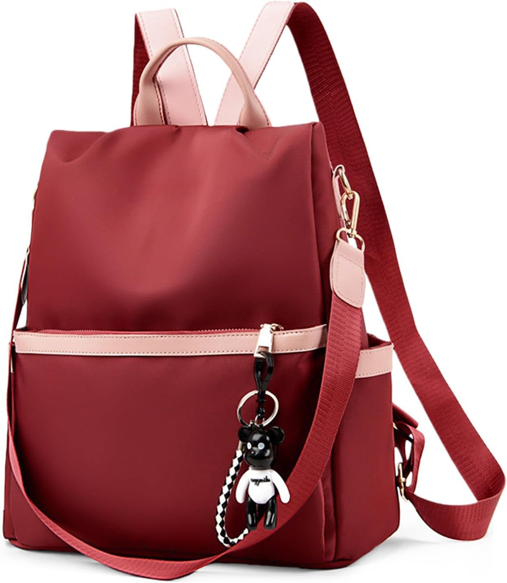 Aucuu Women's Backpack, Anti Theft Rucksack, Travel Shoulder Bag, Large Casual Daypacks, School Bag for Girls, Ladies Fashion Handbag, Rucksack Bags, Lightweight Backpack for Travel College Work