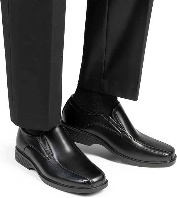 Bruno Marc Men's Dress Shoes Leather Lined Formal Oxfords Business Men Slip-on Loafer Size 10