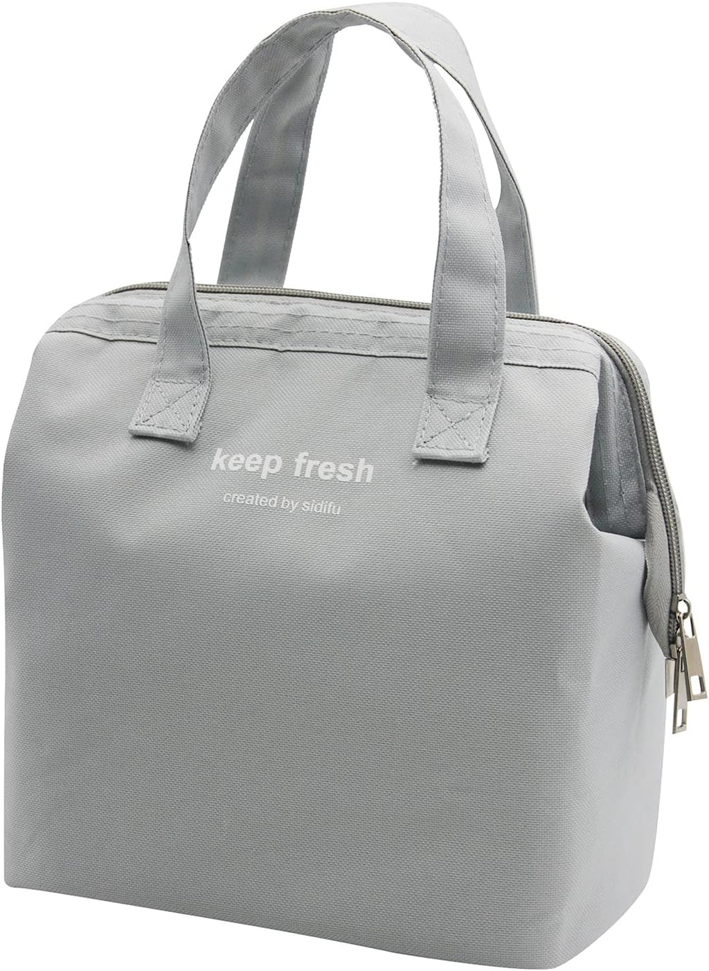 Mziart Simple Insulated Bento Lunch Bag for Adult Men and Women - Picnic - Work