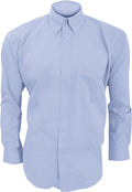 Kustom Kit Mens Long Sleeve Corporate Oxford Shirt Size 17"