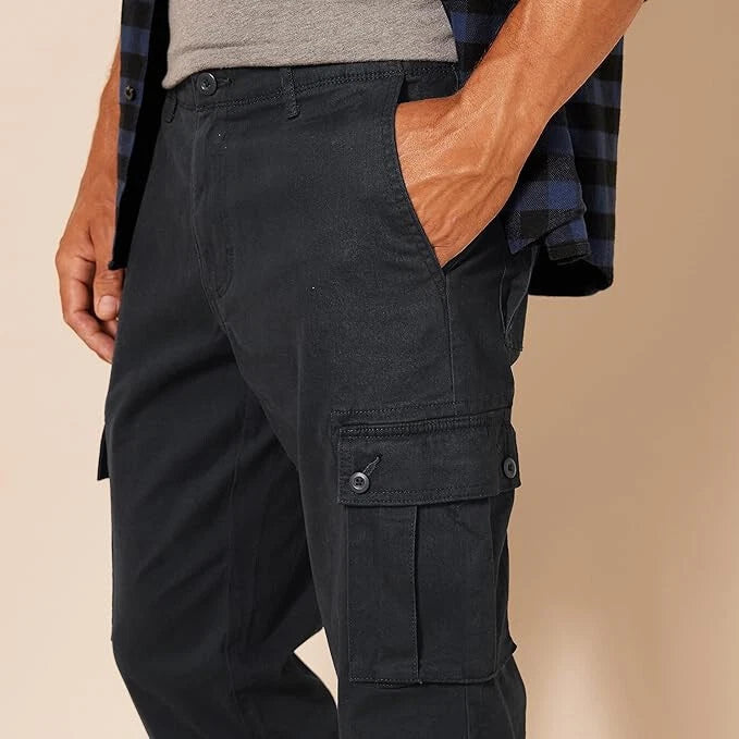 Amazon Essentials Men's Slim-Fit Stretch Cargo Trouser
